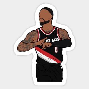 Dame Time Sticker